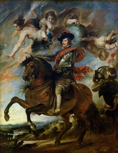 Ritratto equestre di re Filippo IV di Spagna (1605-65) c.1645
